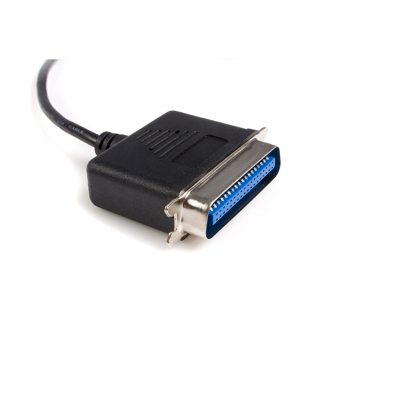 StarTech ICUSB128410 10 ft USB to Parallel Printer Adapter - M/M